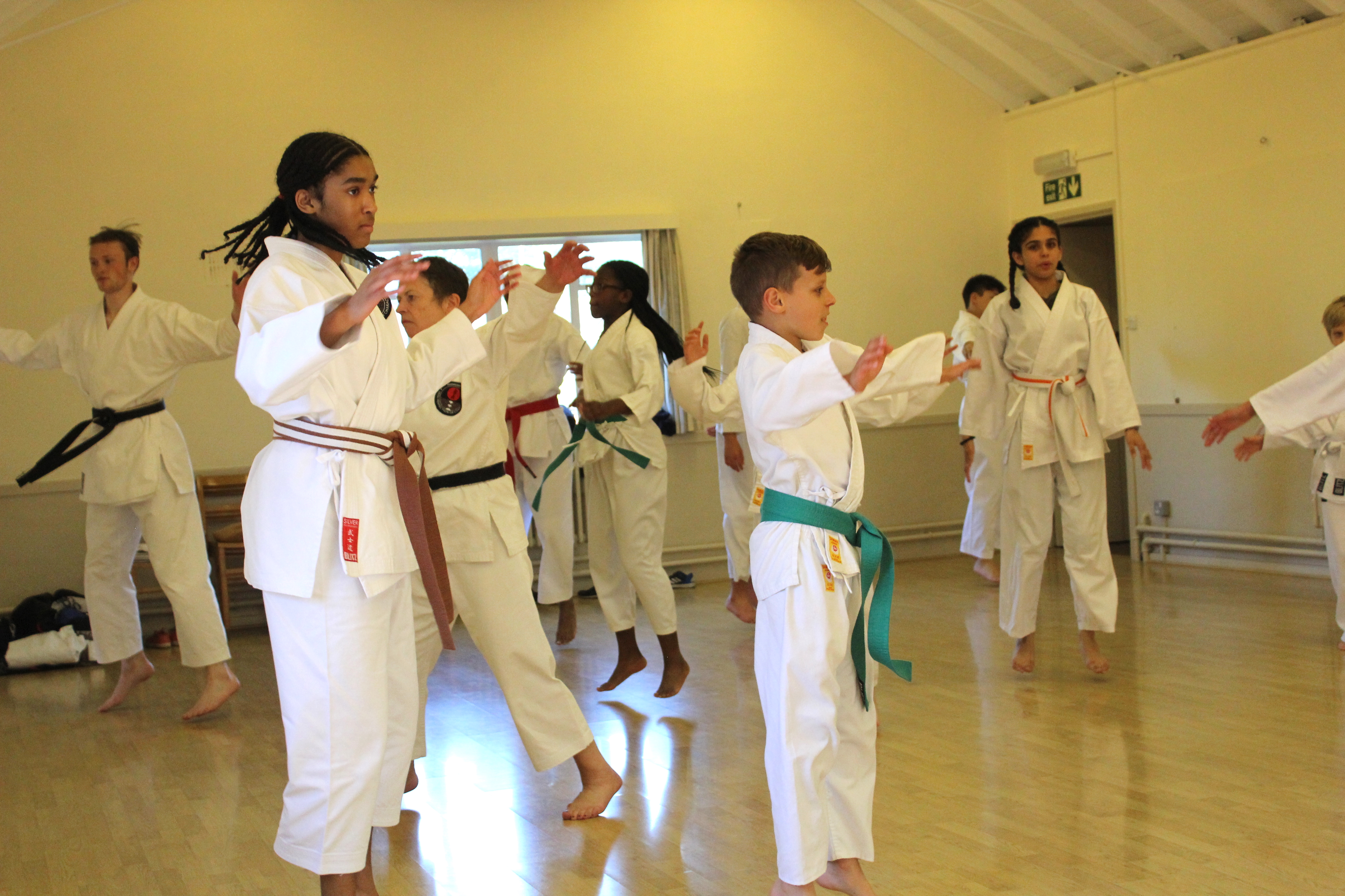 Karate kids exercise 1