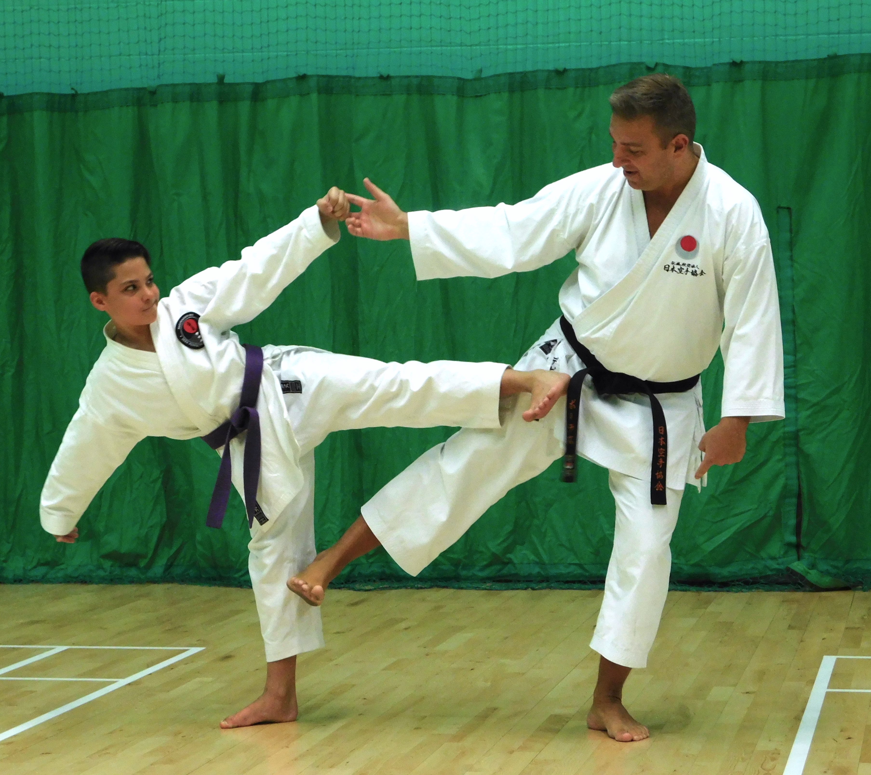 Karate Kicks With Sensei Dave Paulus Harpenden JKA